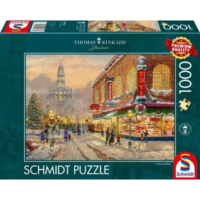 Schmidt 59936 - Christmas wish, Thomas Kinkade - 1000 db-os puzzle