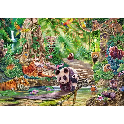 Schmidt 1000 db-os puzzle - Asian Wildlife (59962)