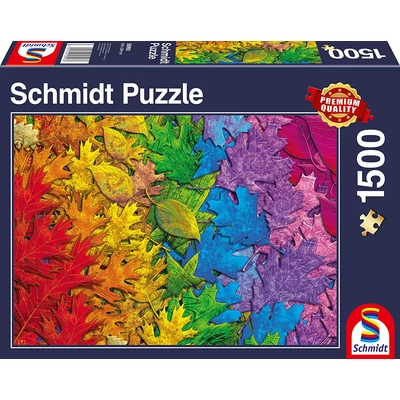 Schmidt 1500 db-os puzzle - Colorful Leaves (58993)