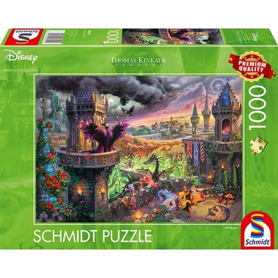 Schmidt 58029 - Disney Maleficent, Thomas Kinkade - 1000 db-os puzzle