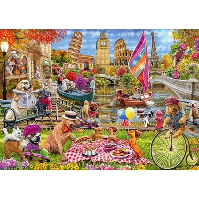 Schmidt 1000 db-os puzzle - Dog Crazy (59978)