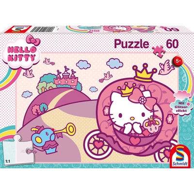 Schmidt 60 db-os puzzle - Princess Kitty, with glitter-effect (56407)