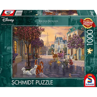 Schmidt 59690 - Disney - The Aristocats, Thomas Kinkade - 1000 db-os puzzle