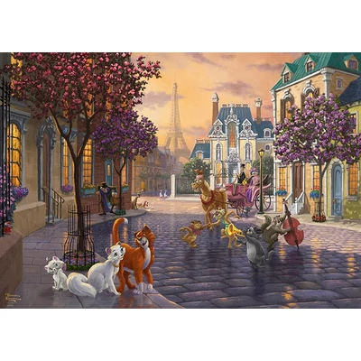 Schmidt 59690 - Disney - The Aristocats, Thomas Kinkade - 1000 db-os puzzle