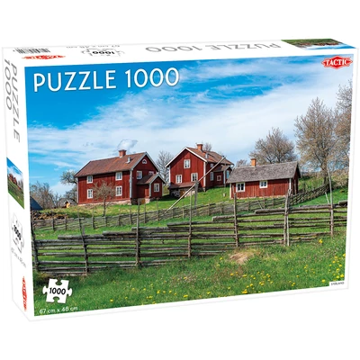 Tactic 58670 - A világ körül - Smöland - 1000 db-os puzzle