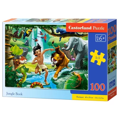 Castorland B-111022 - A dzsungel könyve - 100 db-os puzzle