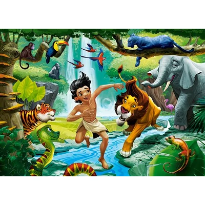 Castorland B-111022 - A dzsungel könyve - 100 db-os puzzle
