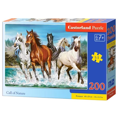 Castorland B-222056 - Hív a természet - 200 db-os puzzle