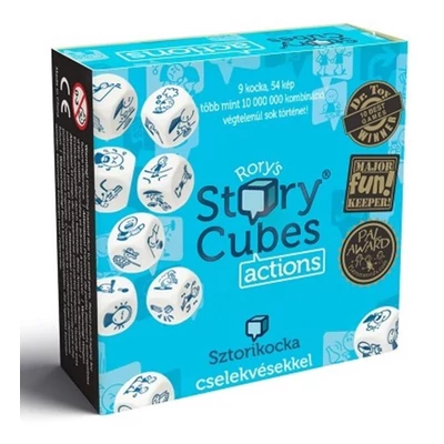 Sztorikocka Cselekvésekkel társasjáték (273727)