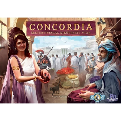 Concordia - Sestertiusszal kikövezett utak társasjáték (751977)