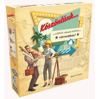 Köszöntünk... álmaid városában társasjáték (752202)