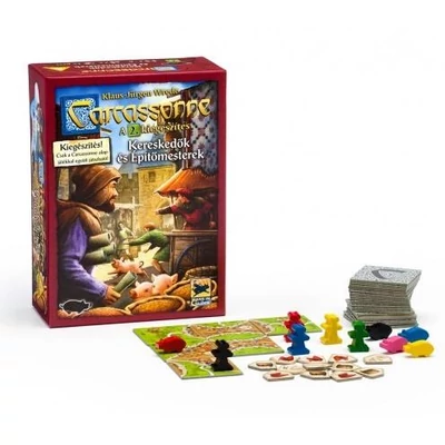 Carcassonne 2. kiegészítő - Kereskedők és építőmesterek (794599)