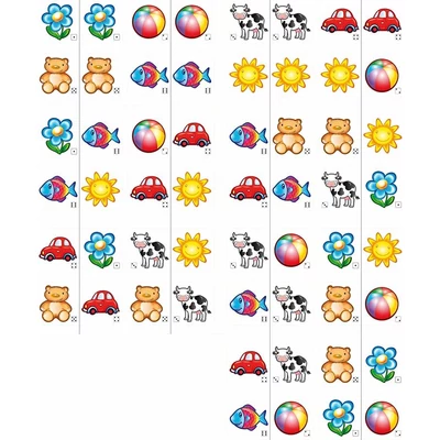 Schmidt - Domino Junior társasjáték fémdobozban