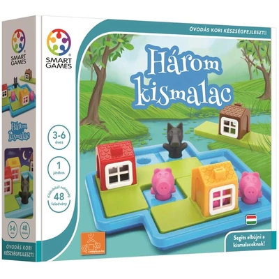 Smart Games - Három kismalac logikai játék 