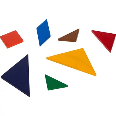 Schmidt - Tangram Kids társasjáték fémdobozban