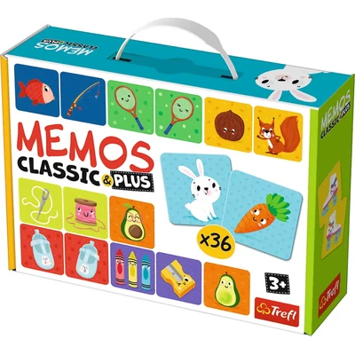 Trefl Memóriajáték - Klasszikus (02272)