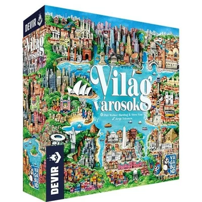 Világvárosok társasjáték (VGBND67470)