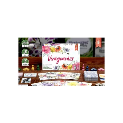 Virágvarázs társasjáték