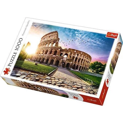 Trefl 10468 - Napsütötte Colosseum, Róma - 1000 db-os puzzle