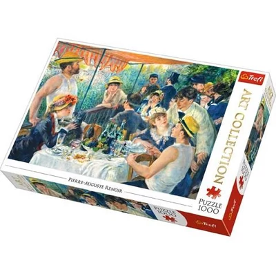 Trefl 10499 - Art puzzle - Renoir - Az evezősök reggelije - 1000 db-os puzzle