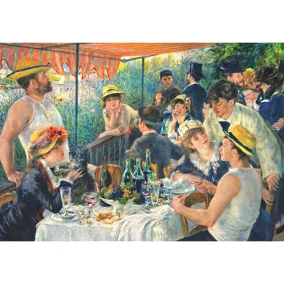 Trefl 10499 - Art puzzle - Renoir - Az evezősök reggelije - 1000 db-os puzzle
