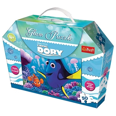 Trefl 14813 - Szenilla nyomában - 50 db-os Csillámos puzzle