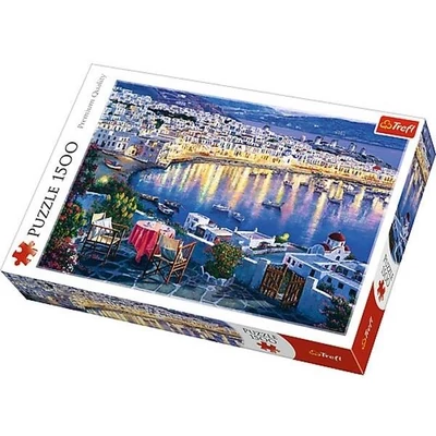 Trefl 26144 - Naplemente Mykonoson - 1500 db-os puzzle