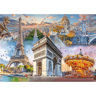 Trefl 27125 - Hétvége Párizsban - 2000 db-os puzzle