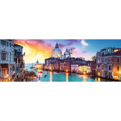 Trefl 29037 - Panoráma puzzle - Canal Grande, Velence - 1000 db-os puzzle