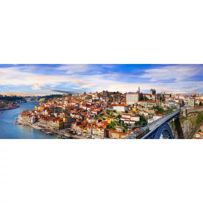 Trefl 29502 - Panoráma puzzle - Porto, Portugália - 500 db-os puzzle
