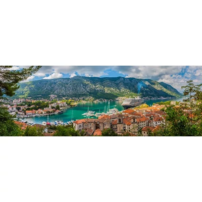 Trefl 29506 - Panoráma puzzle - Kotor, Montenegro - 500 db-os puzzle