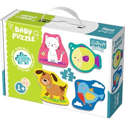 Trefl 36074 - Állatok - Első Baby puzzle táskában