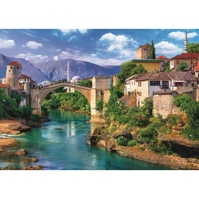 Trefl 37333 - Öreg-híd Mostarban - 500 db-os puzzle