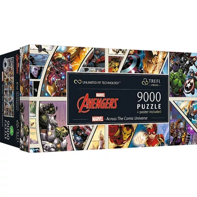 Trefl 81022 - A komikus univerzumban - 9000 db-os UFT puzzle