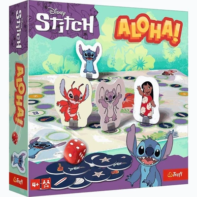 Trefl 02657 - Stitch - Aloha társasjáték