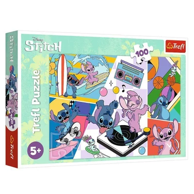 Trefl 16473 - Lilo és Stitch - 100 db-os puzzle