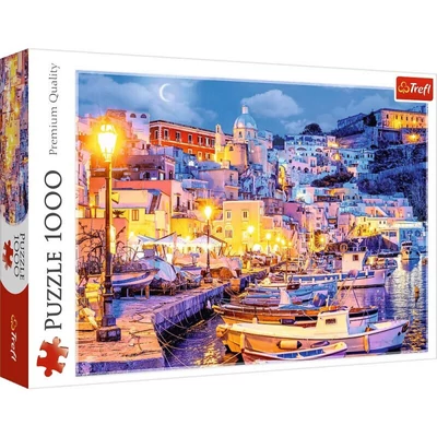 Trefl 10794 - Premium Quality - Procida sziget éjjel, Olaszország - 1000 db-os puzzle