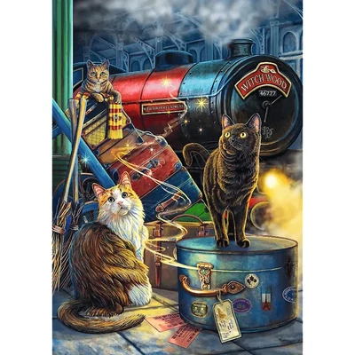 Trefl 10897 - Magic Collection - Varázslatos expressz - Lisa Parker - 1000 db-os Premium Plus puzzle