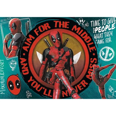 Trefl 10835 - Marvel - Deadpool - 1000 db-os Premium Plus puzzle