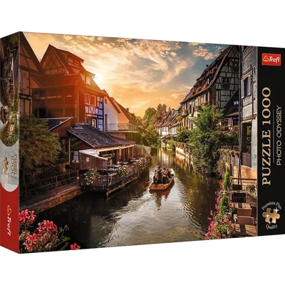 Trefl 10816 - Odyssey - Kis Velence, Franciaország - 1000-db-os Premium Plus puzzle