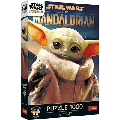 Trefl 10885 - Star Wars The Mandalorian - Grogu - 1000 db-os Premium Plus puzzle