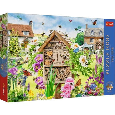 Trefl 10809 - Tea Time - Ház a méheknek - 1000-db-os Premium Plus puzzle