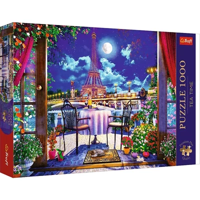 Trefl 10843 - Tea Time - Prizsi holdfény - 1000 db-os Premium Plus puzzle