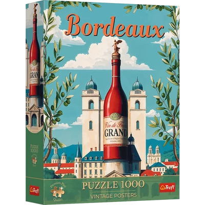 Trefl 12135 - Bordeaux, Franciaország - 1000 db-os Premium Plus puzzle