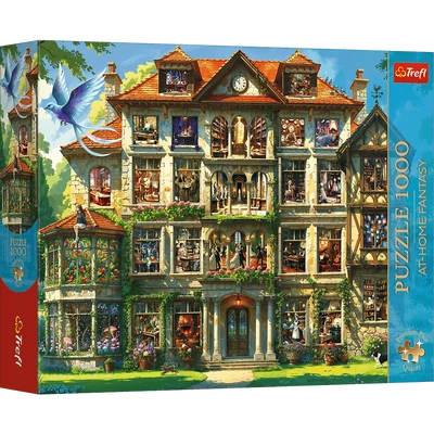 Trefl 12134 - Egy titkokkal teli kastély - 1000 db-os Premium Plus puzzle
