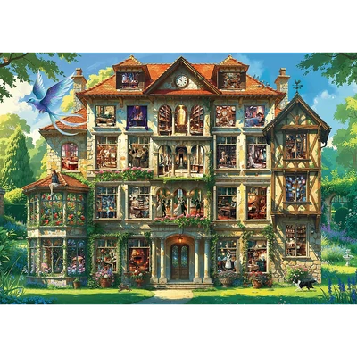 Trefl 12134 - Egy titkokkal teli kastély - 1000 db-os Premium Plus puzzle