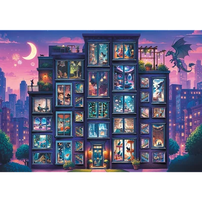 Trefl 12133 - Egy történetekkel teli éjszaka - 1000 db-os Premium Plus puzzle