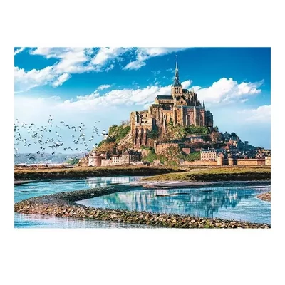 Trefl 10766 - Mont-Saint-Michel, Franciaország - 1000 db-os puzzle