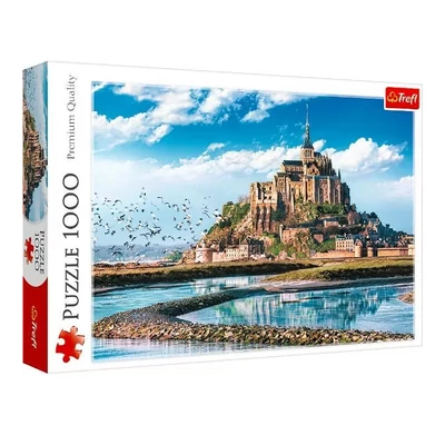 Trefl 10766 - Mont-Saint-Michel, Franciaország - 1000 db-os puzzle