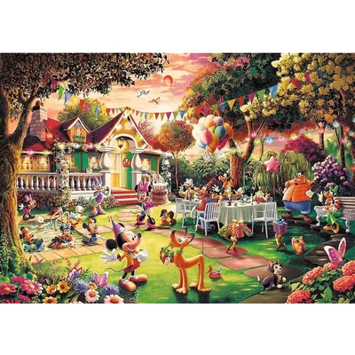 Trefl 10915 - Mickey egér szülinapja - 1000 db-os puzzle